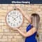 American Clock Co. Vintage Pocket Watch Wall Clock - 27.5"
